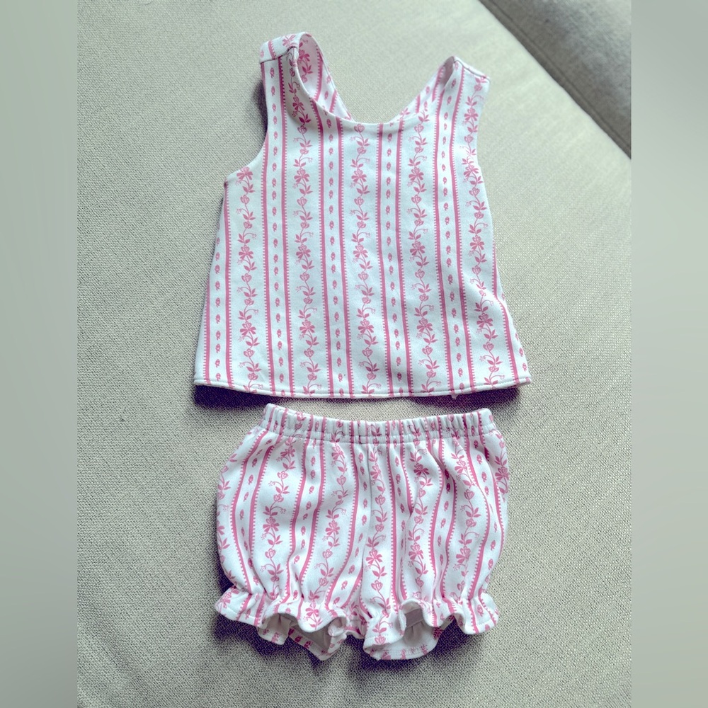 TBBC Apron back short set 18-24 month
